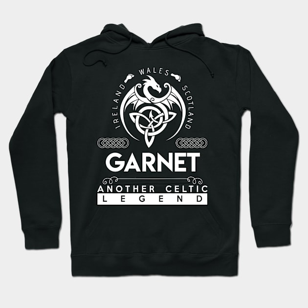 Garnet Name T Shirt - Another Celtic Legend Garnet Dragon Gift Item Hoodie by harpermargy8920